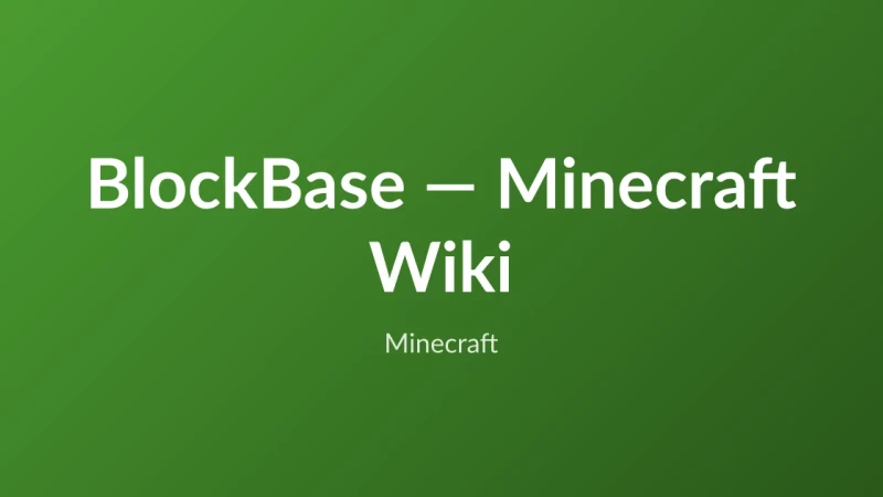Minecraft